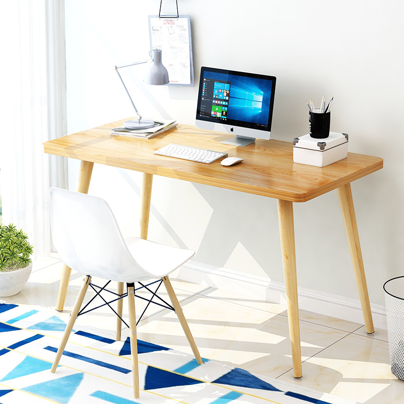 家用电脑桌简约学生书桌写字桌学习桌卧室简易小桌子电脑台式桌