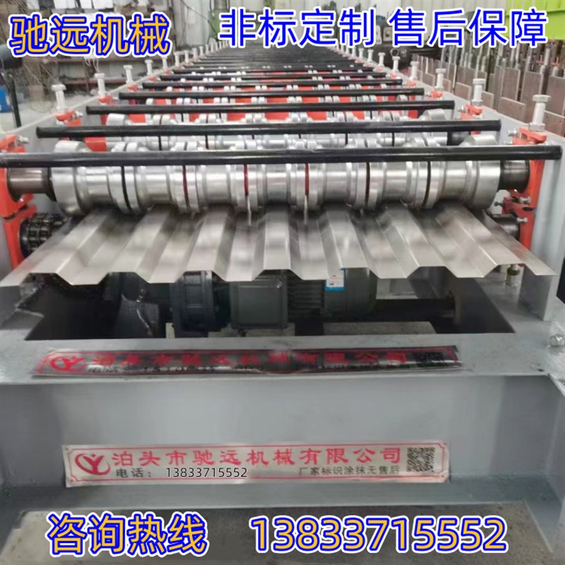 全自动车厢板设备集装箱板机器汽车厢板压型机车厢板压瓦机厂家