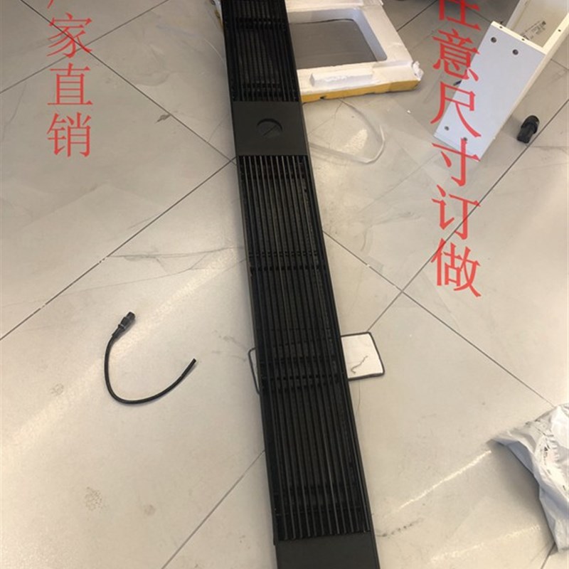 中央空调出风口无边框窄边带灯孔灯槽射灯无边框bs线性百叶格栅