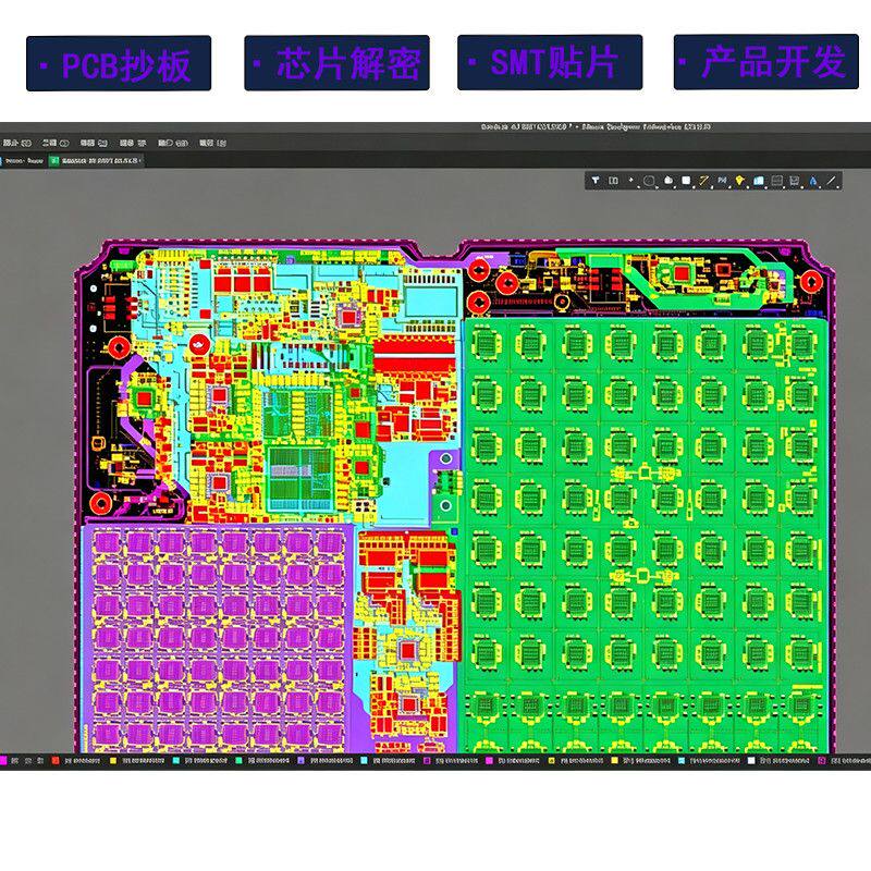 PCB抄板芯片解密电子产品开发SMT贴片样机制作PCBA生产加工服务