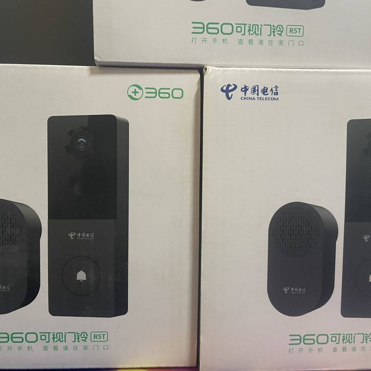 360管家版可视门铃300万小翼管家中国电信App不能插内存卡360门铃