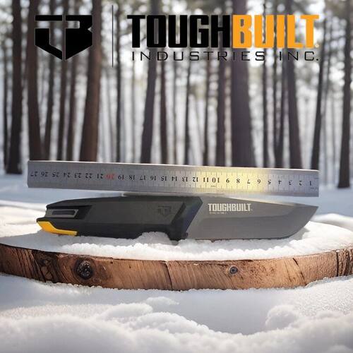 TOUGHBUILT不锈钢带鞘一体刀柄镀钛工匠刀裁纸刀TB-H4S-40-TMK-2
