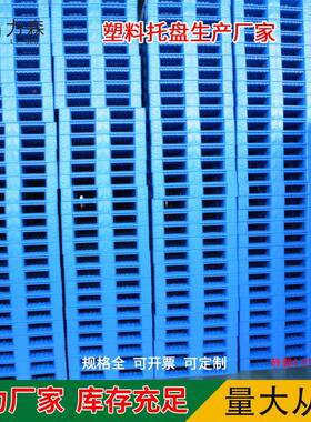 12格10GEH重塑料托盘叉车网川托字塑料盘塑胶栈板货架卡板型防潮