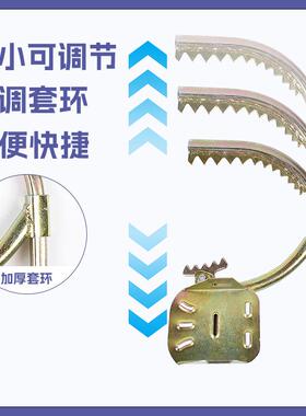 XJV高树空业作脚扣登高杆防滑作业爬高空登通讯脚扣爬杆铁鞋向转