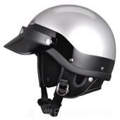 覆古t小盔体60哈雷车头盔男女款 高档born季 free日机式 Shory半盔夏