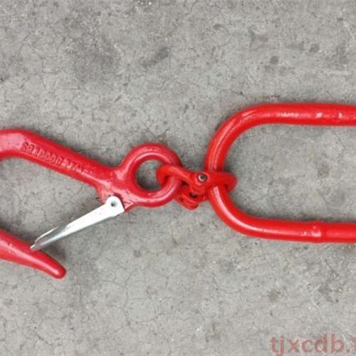标准链条组合吊索具 单腿 单肢 单钩成套吊索具 1T 1吨 超短型