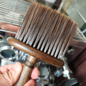 咖啡吧台实木毛刷咖啡粉渣清理刷子家用吧台清洁刷冲煮头毛刷