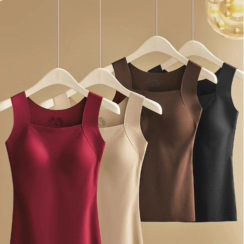 【买一送一】秋冬款无痕润肤裸感肌底固定杯美肤衣保暖背心女,女士内衣/男士内衣/家居服,保暖背心,淘宝优惠券,粉丝福利购,淘宝优惠卷