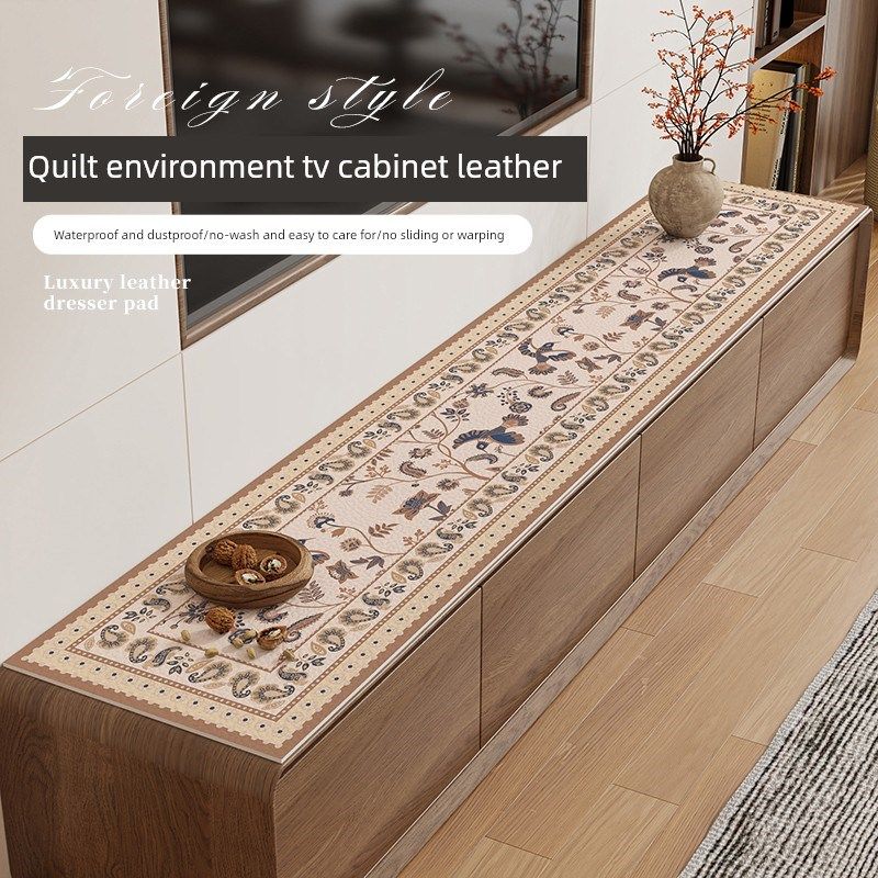 棉麻布艺桌旗家用长条鞋柜玄关柜斗柜电视柜餐边柜台面盖布盖巾垫,居家布艺,桌布,淘宝优惠券,粉丝福利购,淘宝优惠卷