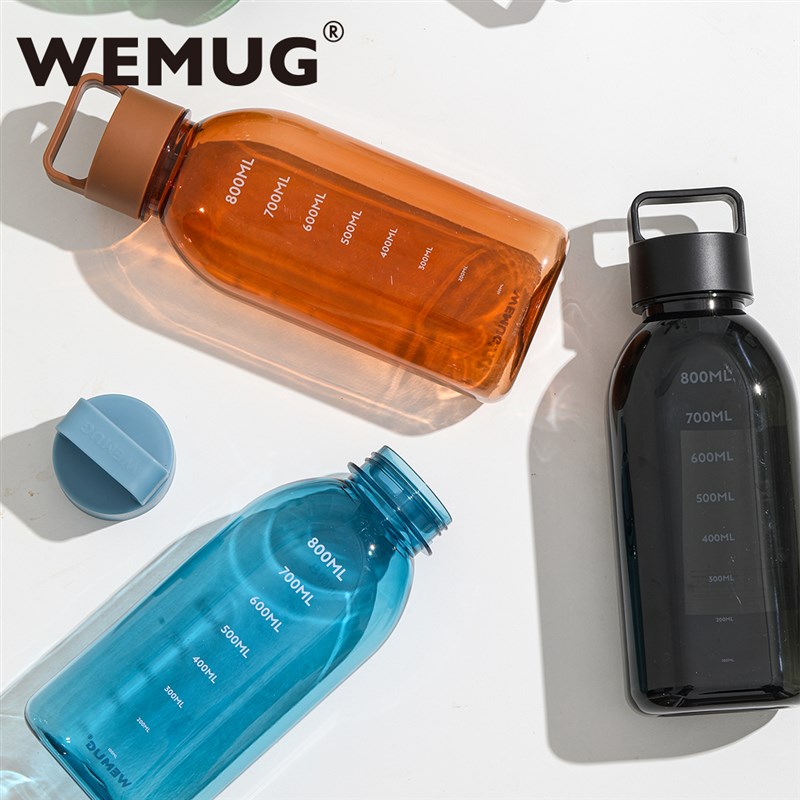 香港WEMUG水杯随行杯咖啡冷萃轻便大容量环保耐高温夏季便携提手