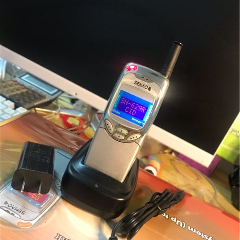 新品大功率远距离无绳移动值班电话机 单子机家用无线座机配子机