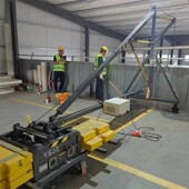 电动行走 离合器 省时省人工 移动3吨门窗玻璃大吊机带机械式 新款