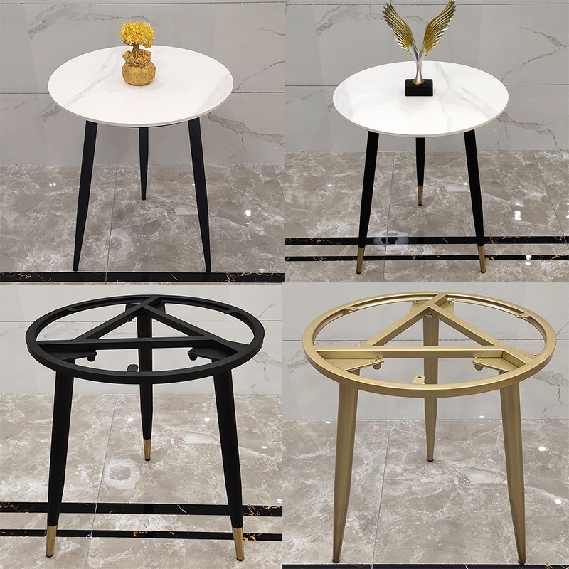 定制铁艺金属桌腿岩板桌脚实木办公桌桌架支架茶几餐桌脚家用桌腿