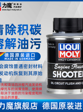 德国进口力魔摩托车发动机内部清洗剂免拆除积碳去油泥 21372