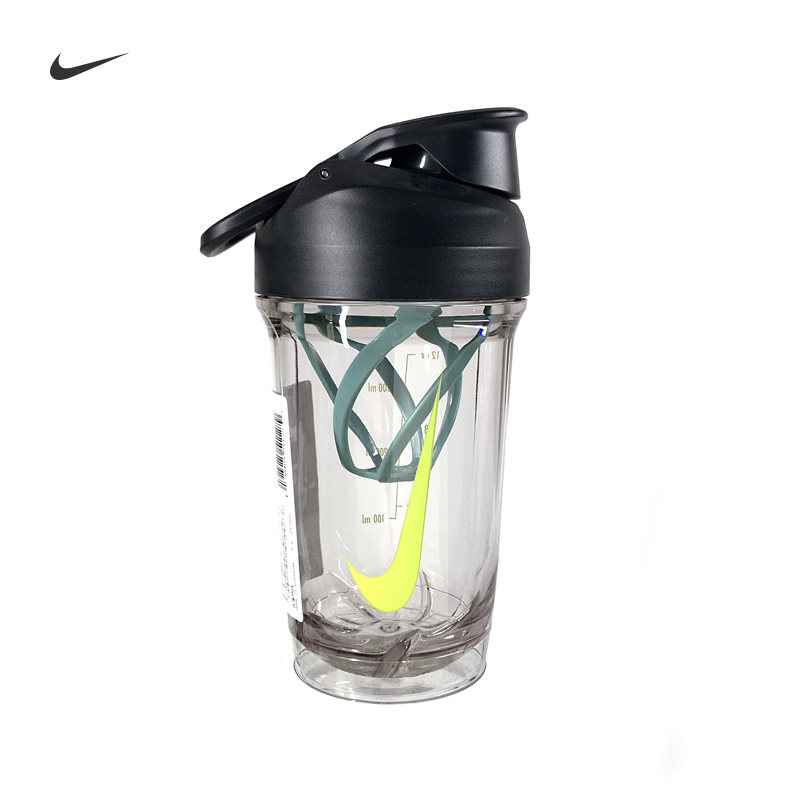 Nike耐克蛋白粉摇摇杯运动水杯便携式搅拌杯健身杯带搅拌器随身