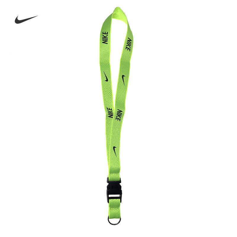 Nike绿色logo运动挂绳钥匙扣
