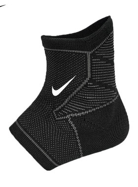 Nike耐克护踝透气速干加压运动护具男女通用黑色针织护踝轻便