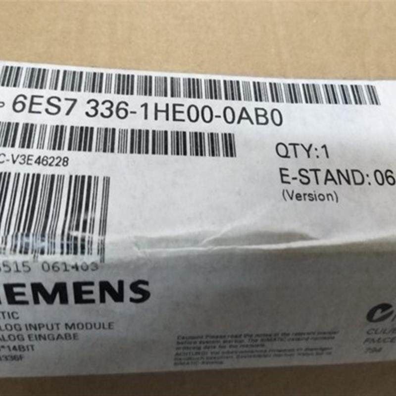 6ES7336-1HE00-0AB0 SM 336模拟量输 6ES7 336-1HEOO-OABO