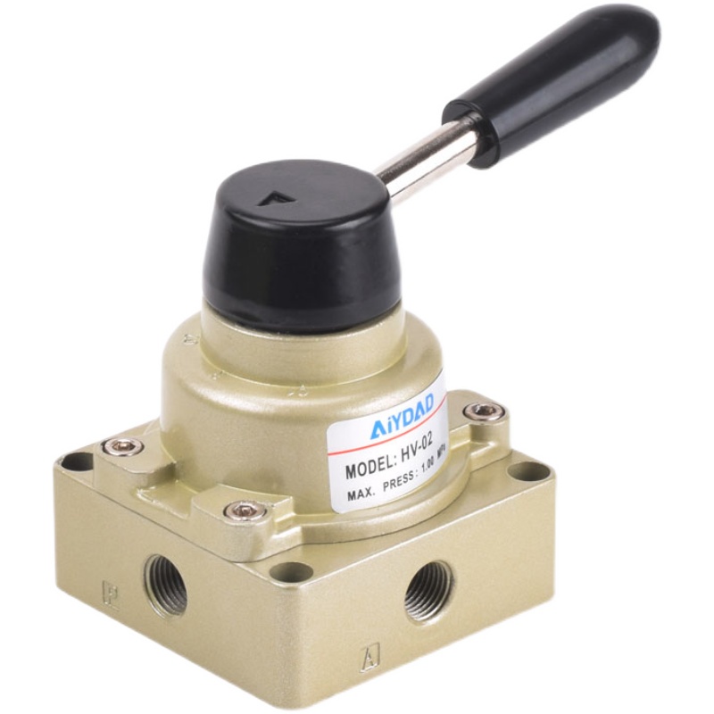 气动手转气HV-02-03-0HV-200D气缸控制换向手动开关手扳
