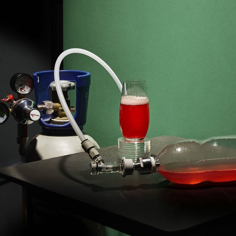 简易可乐瓶碳化头气泡水机苏打水机家用自制碳酸饮气泡机奶茶店