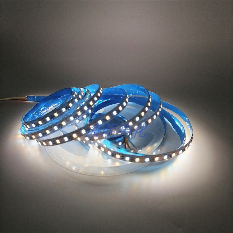 5V 28色温灯带5MM窄板色温调光调色白光暖白高亮背影氛围灯光