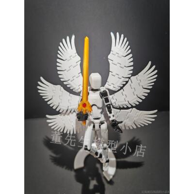 正品新摆版人多关节可动偶仔幸运13生日礼物玩偶件潮流人3d打印玩