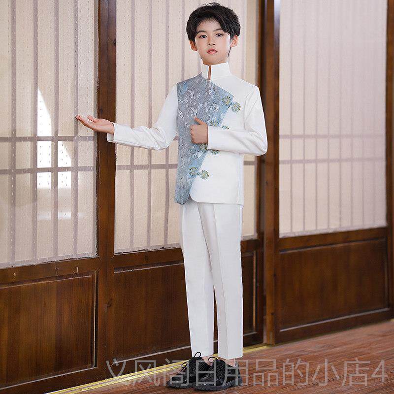 正品一大合唱演出服男童中装儿山童中小学生礼服六女童公主裙装中