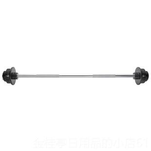 高档b国Nuells健美铃身哑铃杠铃直杆纯钢专用杠杆家用私教健身房