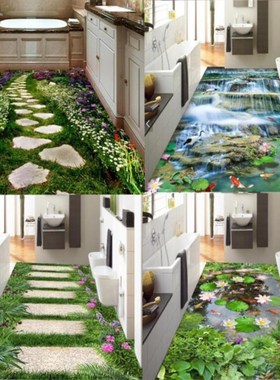 长条进门满铺3d立体地毯家用卧室大红色防滑门垫过道酒店客厅吸水