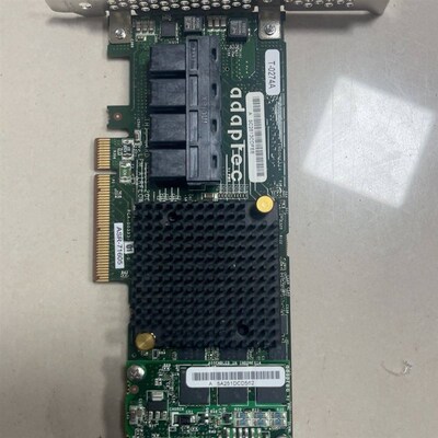 拆机Adaptec ASR-71605 1G缓存16口阵