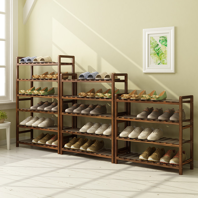多层鞋架实木简易家用鞋柜宿舍收纳架组装现代简约防尘置物鞋架子,住宅家具,鞋架,淘宝优惠券,粉丝福利购,淘宝优惠卷