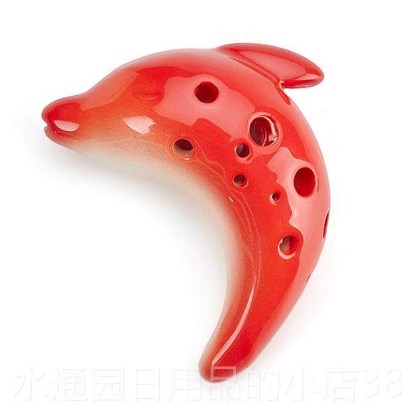 正品TN棠G陶笛鲲鲲乐器1笛2孔中音G调/高音调陶笛大鱼海召C唤神器