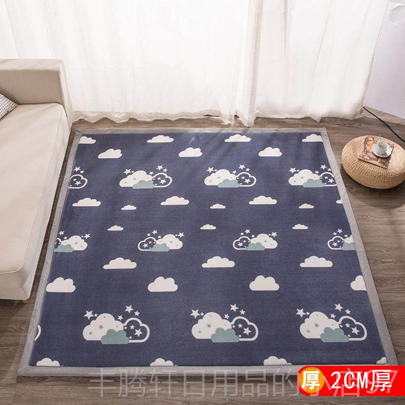 正品卧室地毯客爬厅宝宝行垫婴儿厚防摔卡通儿童地垫软垫爬垫爬加