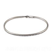 正品 Werk手statt先 Munchen镯男女德国暗黑锋小众手工925纯手银镯