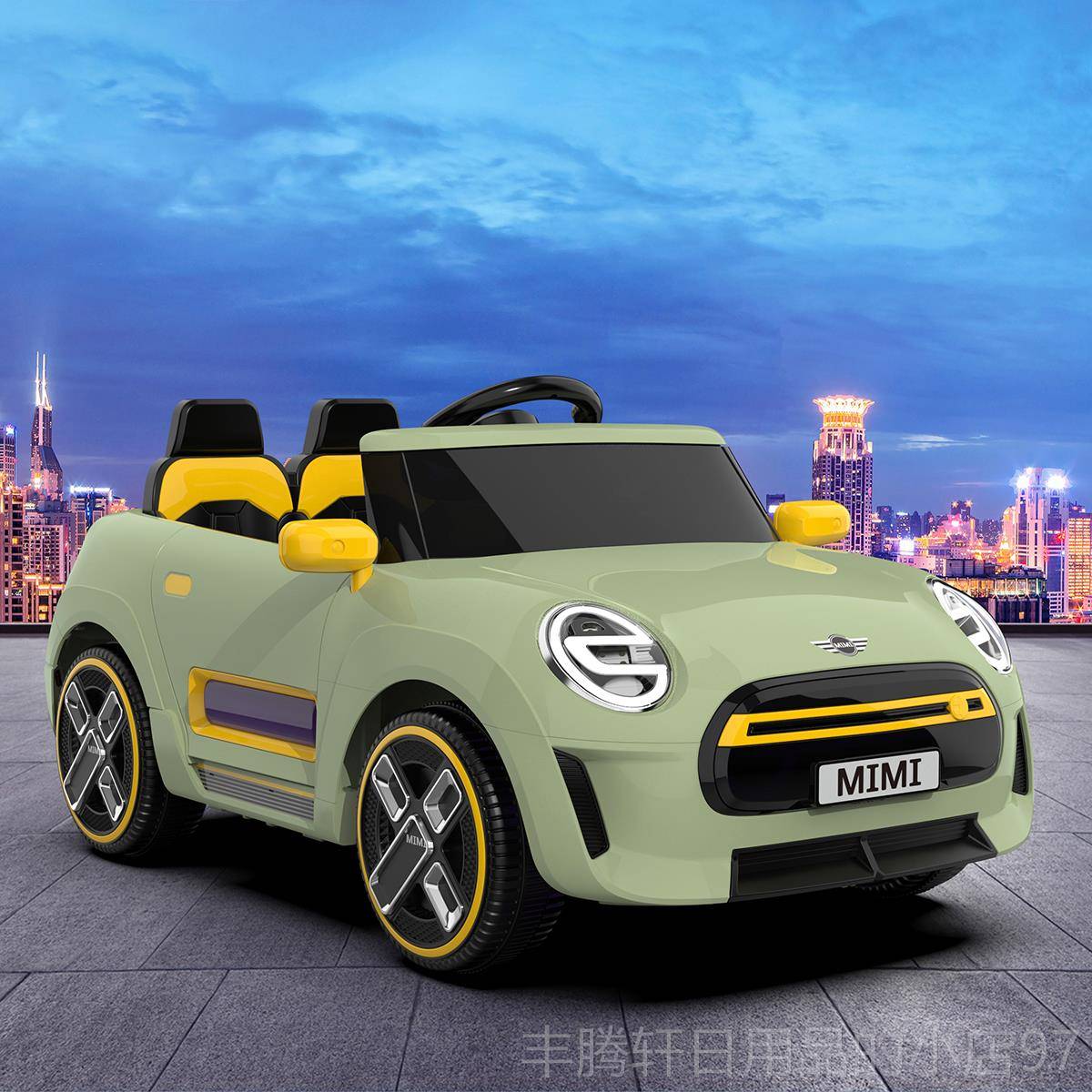 正品儿充人童电动车四轮汽车13岁小孩带遥控玩具车可坐宝宝电一电