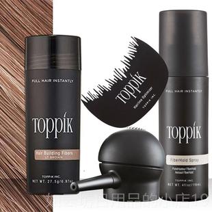 正品头发稀疏变浓密美国进口明星头同缝款发粉秃假顶丰增发发纤维