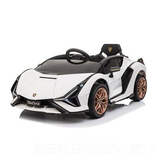 正品博基尼兰儿童电动四轮男女小孩玩具车可坐汽人宝宝遥控网红跑