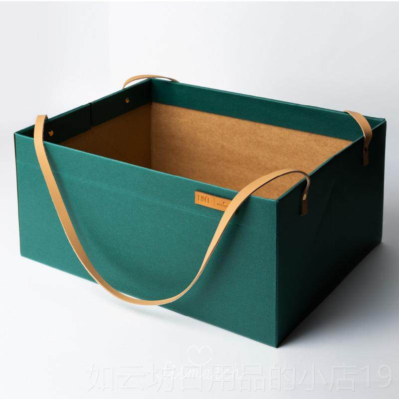 正品大号礼品袋手提日袋纸袋折叠束花篮花包装袋伴手店礼 花材料