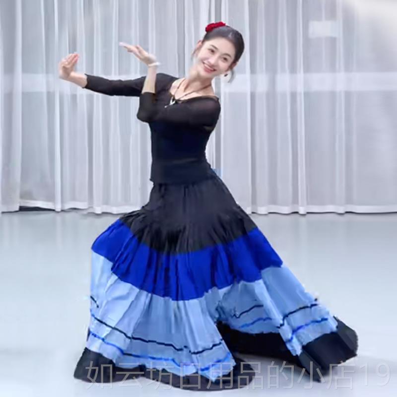 正品彝族苗舞蹈服女子把群舞族少数民族舞台演出服装服火节表演大