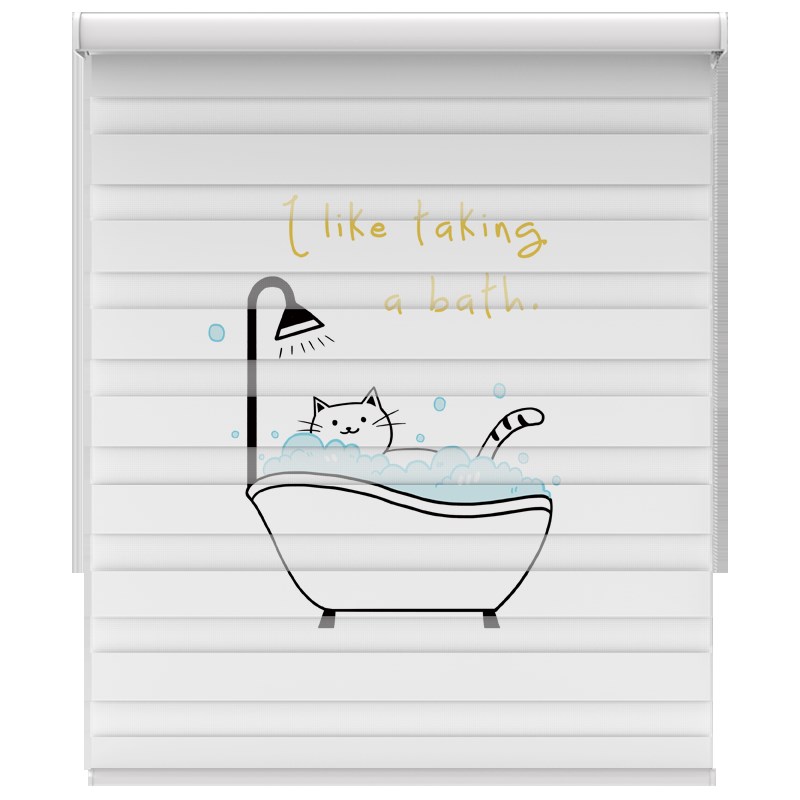 德国慕安娜柔纱帘卷帘百叶窗印花手绘帘免打孔遮光窗帘客厅定制