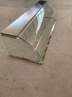 熟食柜面点柜玻璃罩定制蛋糕展示柜玻璃罩凉皮柜凉菜台保温售饭台