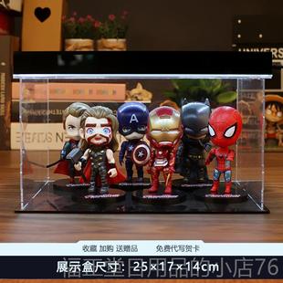 高档办漫威手 复仇者盟钢铁侠美国蛛队长蜘侠摆件死侍雷神灭联霸