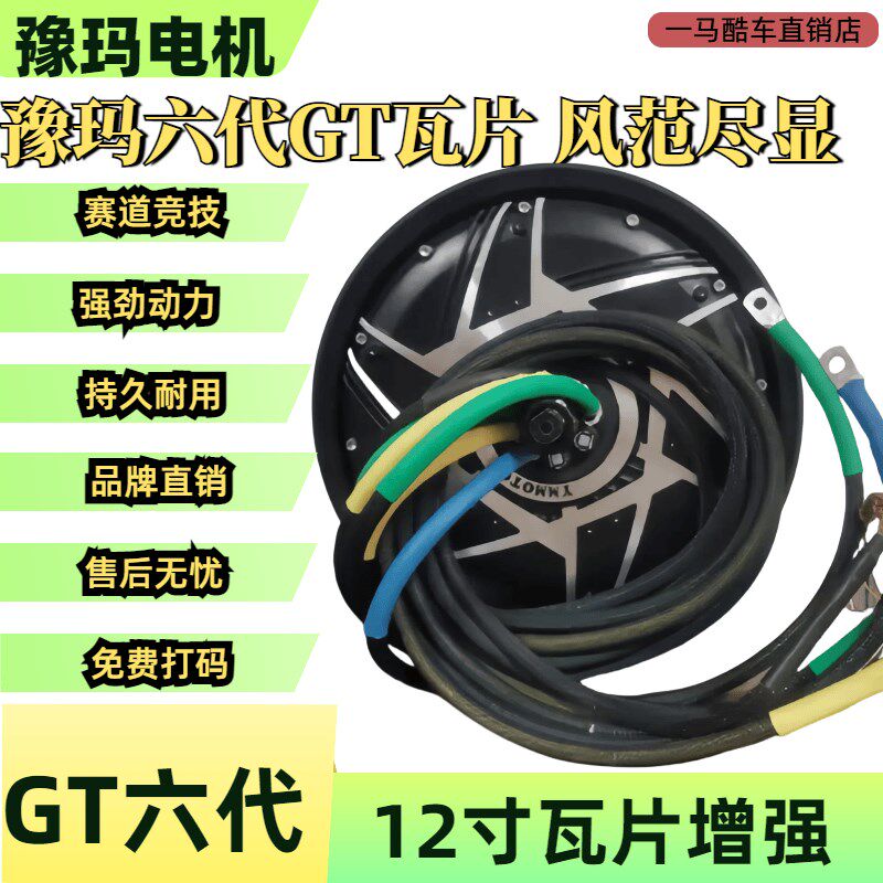 豫玛电机12寸2000/3000/6000/8000/10000/12000/25000瓦片GT新款