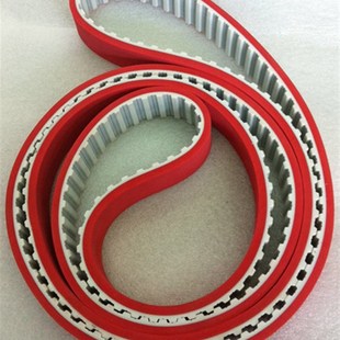 节距5mm PU黑色带钢丝同步带T5型 任意长度订做 聚氨脂 同步带