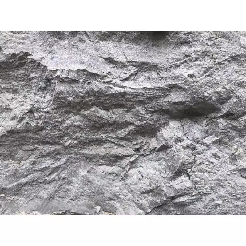 3d立体岩石浮雕墙纸工业风仿岩板石头墙布电视卧室床头背景墙壁纸