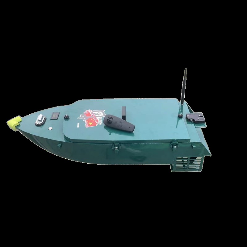 大牛拉网船不锈钢拖网船自动水库自动下网船大功率放网遥控船脱钩