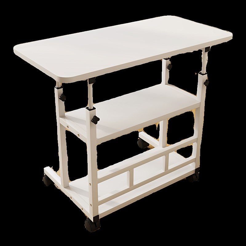 床边桌简易可移动升降小桌板带轮小桌子家用电脑桌宿舍写字桌书桌