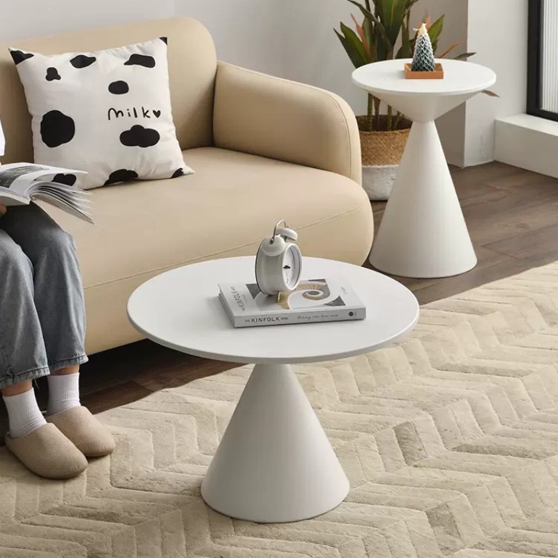 简约现代迷你边柜床头柜定制个性沙漏边桌圆形沙发小桌子极简边几