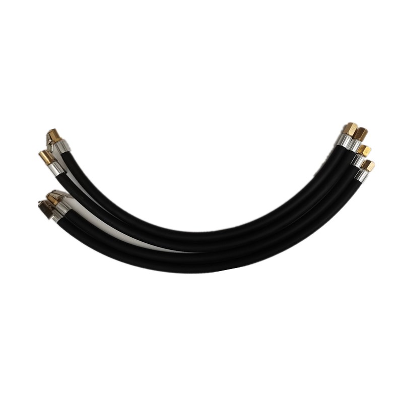 PCL数显表专用高压充气管胎压表软管线层加厚管打气表夹头气门嘴