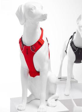 新款狗模型可卸狗胸背用宠物47103衣服物品直拆播间宠杜高犬展示